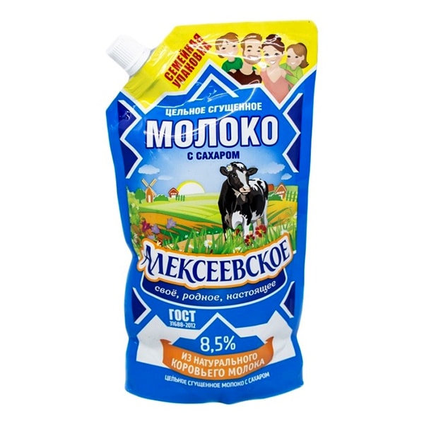 Молоко сгущённое "Алексеевское" 8.5%, 650 г.